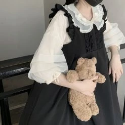 EverythingCuteClub Dress + Rompers Cube Milk Sugar Strap Dress Spring / Summer Version