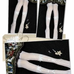 EverythingCuteClub Lingerie + Panties + Sleepwear + Socks The Song Of Floral Wedding Pantyhose Stocking