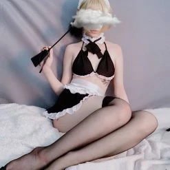 EverythingCuteClub Lingerie + Panties + Sleepwear + Socks Be Your Maid Lingerie Set
