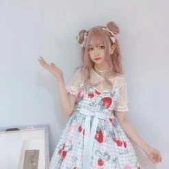 EverythingCuteClub Who Is The Cherry Girl Lolita JSK Dress Dress + Rompers