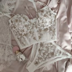 EverythingCuteClub Lingerie + Panties + Sleepwear + Socks Flower Girl Corsets Bustiers Underwear Sets