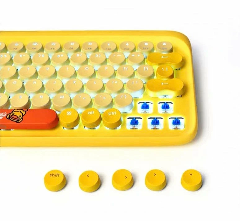 EverythingCuteClub B Duck Bluetooth Mechanical Keyboard Mouse Sets 11 EverythingCuteClub B Duck Bluetooth Mechanical Keyboard Mouse Sets