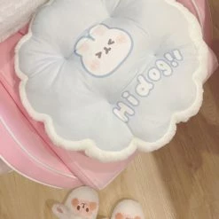 EverythingCuteClub Hi Dog Two Side 7cm Chair Cushions