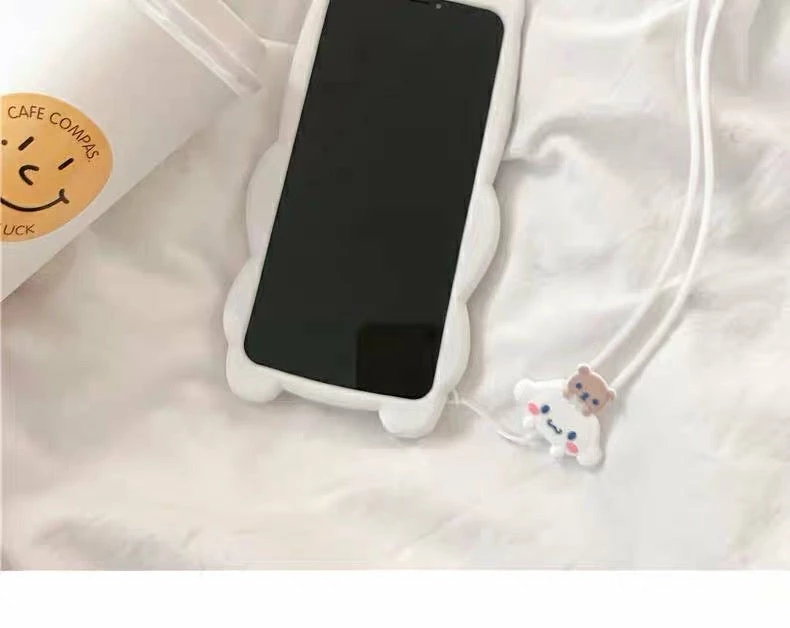 EverythingCuteClub Phone Cases + Ipad Cases Cinnamorolls Silicone IPhone Case With Lanyard 9 EverythingCuteClub Phone Cases + Ipad Cases Cinnamorolls Silicone IPhone Case With Lanyard