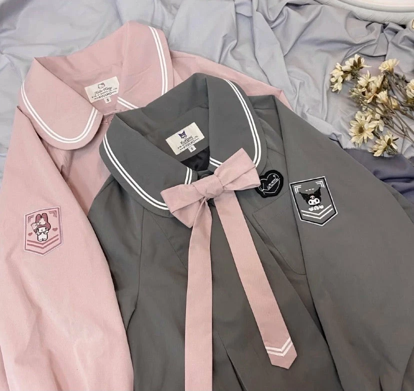 EverythingCuteClub Pre-order Sanrio Collaboration 2021SS Sanrio Character Pompom Purin Hellokitty Mymelody Cinnamoroll Trench Coat Jackets + Puffs+ Coats 19 EverythingCuteClub Pre-order Sanrio Collaboration 2021SS Sanrio Character Pompom Purin Hellokitty Mymelody Cinnamoroll Trench Coat Jackets + Puffs+ Coats