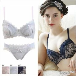 EverythingCuteClub Refinement Japanese Style Bra Shining Mesh Bra Set Lingerie Pyjamas Big Size Available Lingerie + Panties + Sleepwear + Socks