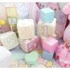 EverythingCuteClub Number Cube Room Decor Baby Room Girly Room