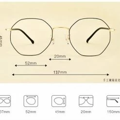 EverythingCuteClub Irregular Ulzzang Girly Glasses Frame 15 EverythingCuteClub Irregular Ulzzang Girly Glasses Frame