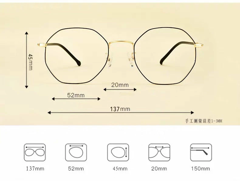 EverythingCuteClub Irregular Ulzzang Girly Glasses Frame 6 EverythingCuteClub Irregular Ulzzang Girly Glasses Frame