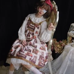 EverythingCuteClub Choco Chocolate Cat Jsk Lolita Dress