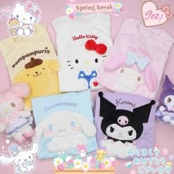 EverythingCuteClub Sanrio Pull Over Sweater Shirt