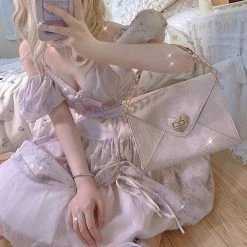 EverythingCuteClub Pre-order Old Time Letter Clutch Accessories