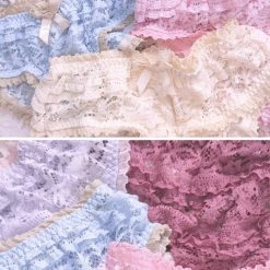 EverythingCuteClub Day Dream Video Tape Bralette Sets Include Panties 36 EverythingCuteClub Day Dream Video Tape Bralette Sets Include Panties