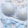 EverythingCuteClub Lingerie + Panties + Sleepwear + Socks Cinnamoroll Bralette Soft Blue Girly