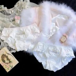 EverythingCuteClub Lingerie + Panties + Sleepwear + Socks Half Sugar 2.0 Cotton Period Panties