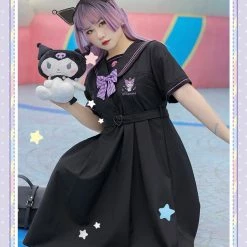 EverythingCuteClub Pre-order Plus Size More Kawaii Sanrio Cinnamoroll Uniform Style Dress 8 EverythingCuteClub Pre-order Plus Size More Kawaii Sanrio Cinnamoroll Uniform Style Dress