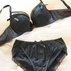 EverythingCuteClub Lingerie + Panties + Sleepwear + Socks Japanese Girly Lace Pierced Bra Sets Big Size Availabe 8 EverythingCuteClub Lingerie + Panties + Sleepwear + Socks Japanese Girly Lace Pierced Bra Sets Big Size Availabe