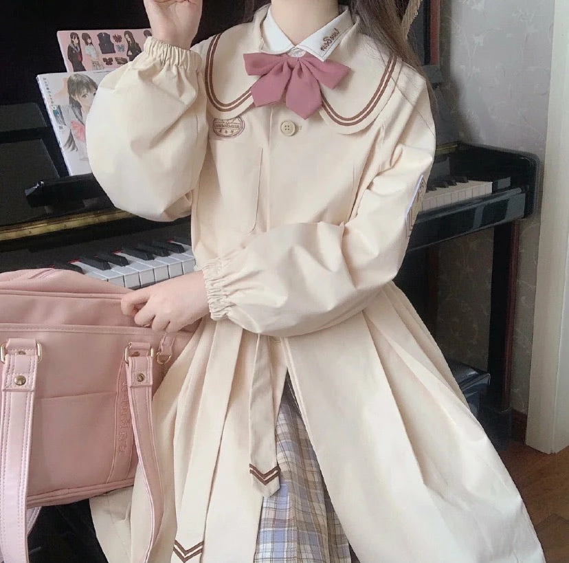 EverythingCuteClub Pre-order Sanrio Collaboration 2021SS Sanrio Character Pompom Purin Hellokitty Mymelody Cinnamoroll Trench Coat Jackets + Puffs+ Coats 6 EverythingCuteClub Pre-order Sanrio Collaboration 2021SS Sanrio Character Pompom Purin Hellokitty Mymelody Cinnamoroll Trench Coat Jackets + Puffs+ Coats