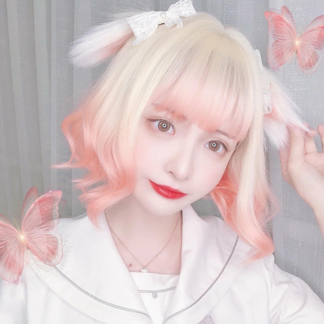 EverythingCuteClub Milk Tea Rabbit Ear Hair Wigs 6 EverythingCuteClub Milk Tea Rabbit Ear Hair Wigs