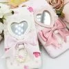 EverythingCuteClub Lizlisa Phone Case Heart Shape Mirror Boknot Phone Cases + Ipad Cases