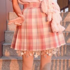 EverythingCuteClub Safety Pants For Short Skirt / Dress Star Style Panier Drawers (Underskirt)