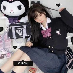 EverythingCuteClub Pre-order Sanrio Collaboration Double Breasted Winter Cardigan 10 EverythingCuteClub Pre-order Sanrio Collaboration Double Breasted Winter Cardigan