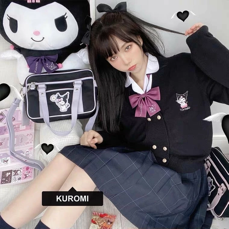 EverythingCuteClub Pre-order Sanrio Collaboration Double Breasted Winter Cardigan 6 EverythingCuteClub Pre-order Sanrio Collaboration Double Breasted Winter Cardigan