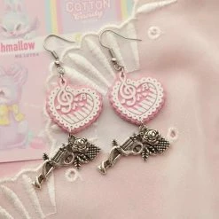 EverythingCuteClub Handmade Choker Earring Accessories