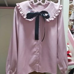 EverythingCuteClub Sanrio Character Shirt Blouse Doll Collar Mymelody Kuromi Cinnamoroll