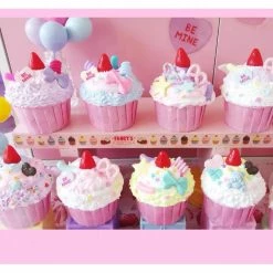 EverythingCuteClub Handmade Room Decor Ornament Donuts Cake