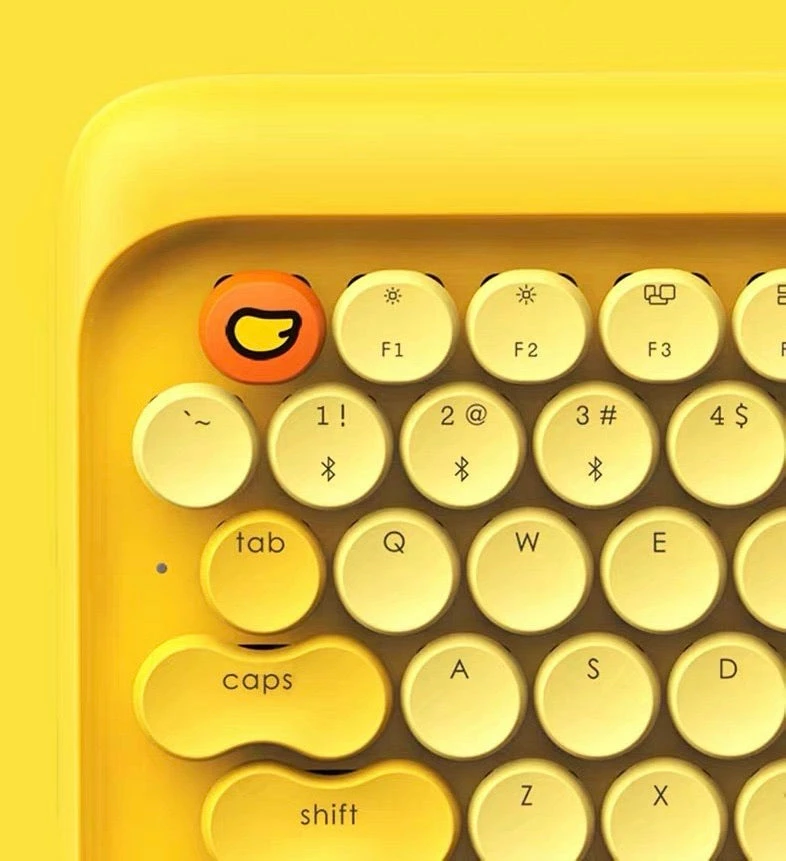 EverythingCuteClub B Duck Bluetooth Mechanical Keyboard Mouse Sets 4 EverythingCuteClub B Duck Bluetooth Mechanical Keyboard Mouse Sets