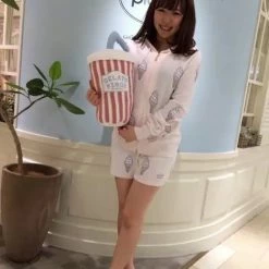 EverythingCuteClub GP Style Gingerman Pillow & Coke Tissue Box