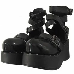 EverythingCuteClub Metal Heart Platform Harajuku Style Shoes Accessories 19 EverythingCuteClub Metal Heart Platform Harajuku Style Shoes Accessories