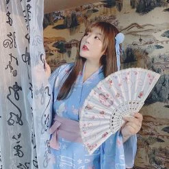 EverythingCuteClub Dress + Rompers Kimono Style Dress Rabbit Plus Size