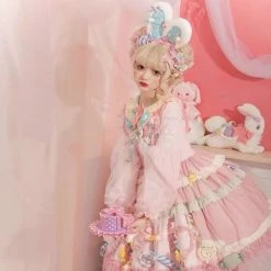 EverythingCuteClub Pre-order Candy Party Sweet Lolita Fashion Dress / Shirt / Full Set