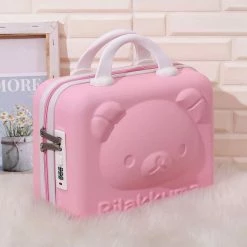 EverythingCuteClub Mini Bear Carry On Luggage 14 Inches /16 Inches Bags & Wallets