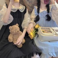 EverythingCuteClub Dress + Rompers Cube Milk Sugar Strap Dress Spring / Summer Version