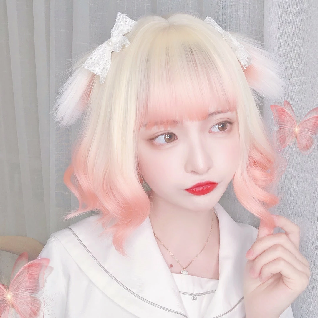 EverythingCuteClub Milk Tea Rabbit Ear Hair Wigs 4 EverythingCuteClub Milk Tea Rabbit Ear Hair Wigs