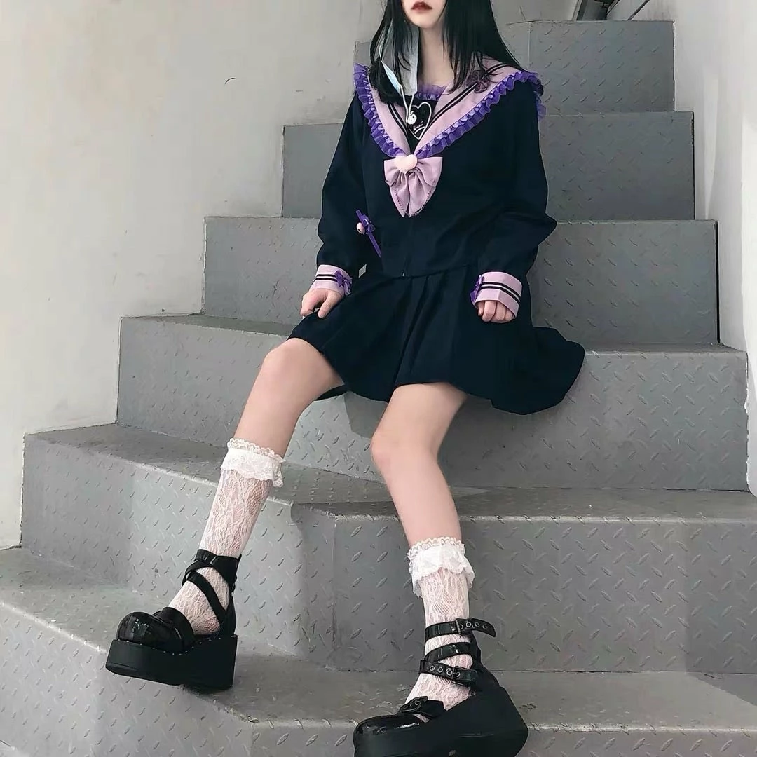 EverythingCuteClub Metal Heart Platform Harajuku Style Shoes Accessories 8 EverythingCuteClub Metal Heart Platform Harajuku Style Shoes Accessories