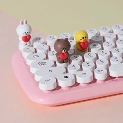 EverythingCuteClub Line Friends Series 2 Wireless Keyboard 11 EverythingCuteClub Line Friends Series 2 Wireless Keyboard