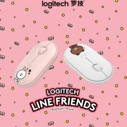 EverythingCuteClub Logitech X Line Friends Bluetooth Mouse For IPad And Any Laptop