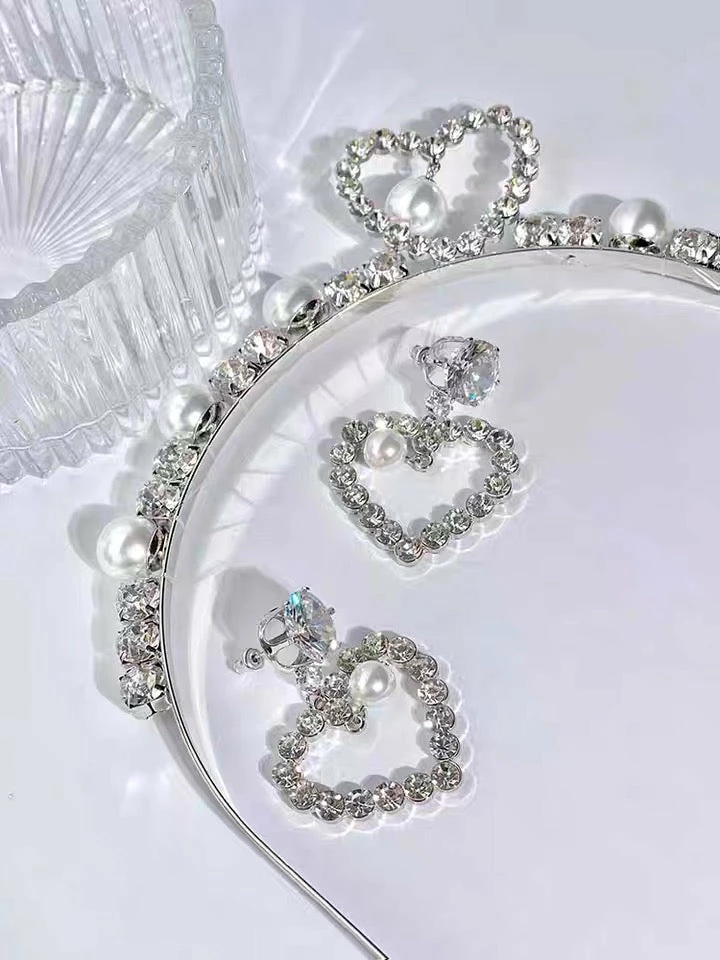 EverythingCuteClub Heart Baby Princess Rhinestone Earrings And Hairband Set Accessories 4 EverythingCuteClub Heart Baby Princess Rhinestone Earrings And Hairband Set Accessories