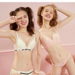 EverythingCuteClub My Melody Curiosity Bralette Summer Spring Lingerie Lingerie + Panties + Sleepwear + Socks