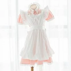 EverythingCuteClub Japan Anime Maid Dress Set Cosplay Dress + Rompers