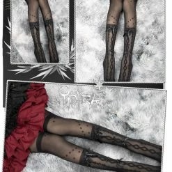 EverythingCuteClub Lingerie + Panties + Sleepwear + Socks The Song Of Floral Wedding Pantyhose Stocking