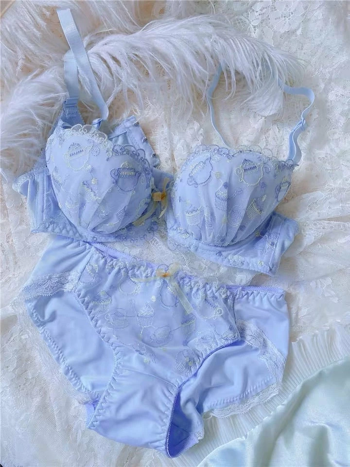 EverythingCuteClub Afternoon Tea Bra Sets Big Size Availabe 3 EverythingCuteClub Afternoon Tea Bra Sets Big Size Availabe