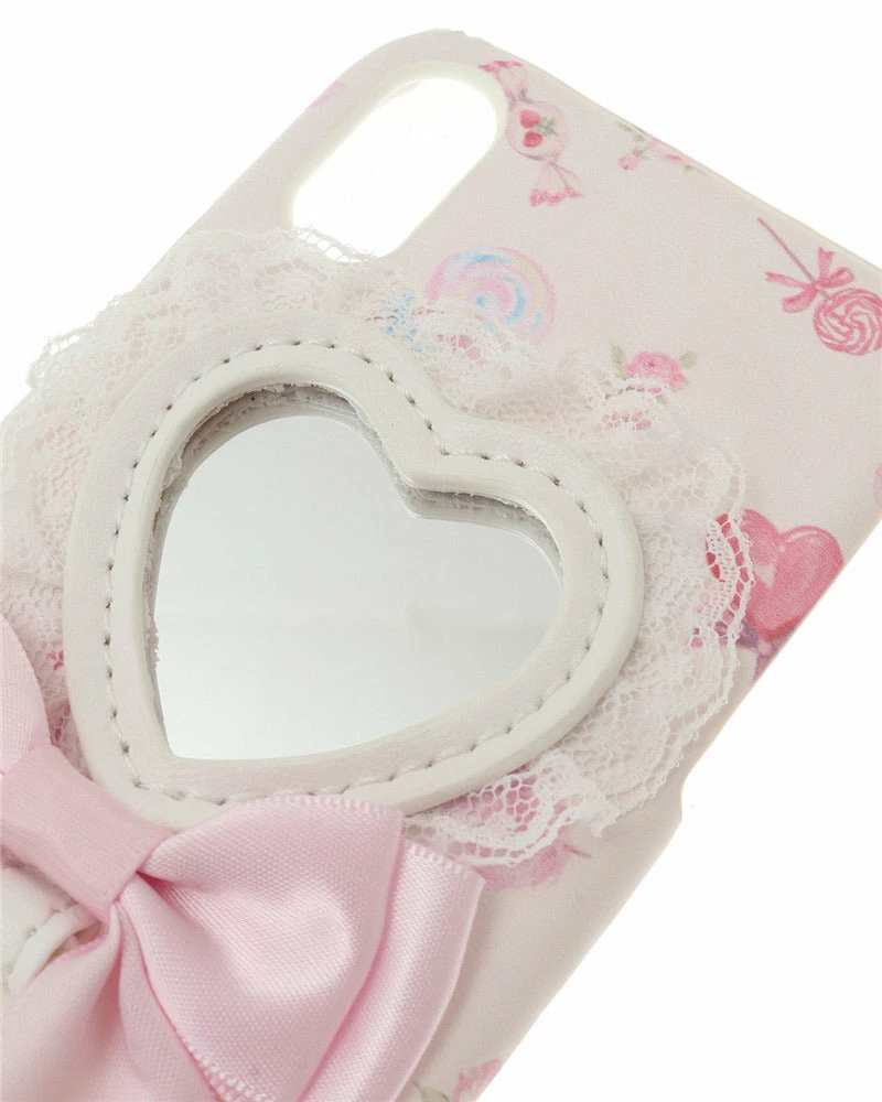 EverythingCuteClub Lizlisa Phone Case Heart Shape Mirror Boknot Phone Cases + Ipad Cases 7 EverythingCuteClub Lizlisa Phone Case Heart Shape Mirror Boknot Phone Cases + Ipad Cases
