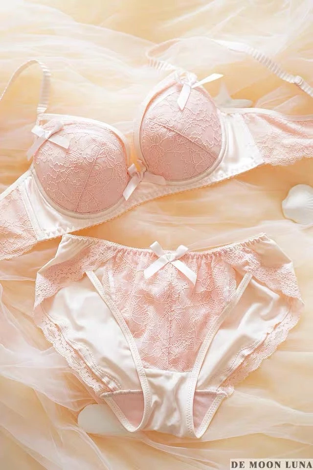 EverythingCuteClub Lingerie + Panties + Sleepwear + Socks Japanese Girly Lace Pierced Bra Sets Big Size Availabe 4 EverythingCuteClub Lingerie + Panties + Sleepwear + Socks Japanese Girly Lace Pierced Bra Sets Big Size Availabe