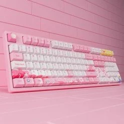 EverythingCuteClub Sailormoon Crystal 108keys Mechanical Keyboard Authentic TTC Switch Keyboard+Headphones +Mouses