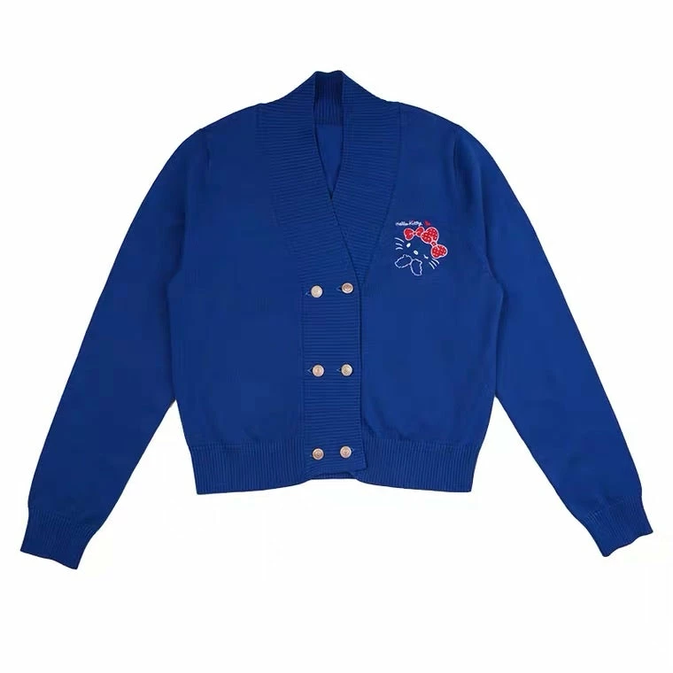 EverythingCuteClub Pre-order Sanrio Collaboration Double Breasted Winter Cardigan 7 EverythingCuteClub Pre-order Sanrio Collaboration Double Breasted Winter Cardigan